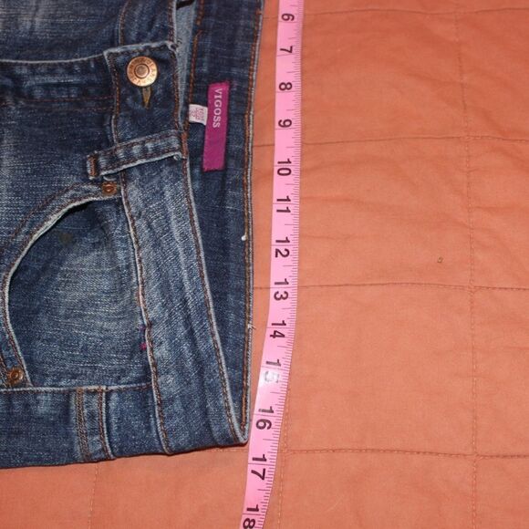 VIGOSS Jean  Bermuda Short Women Size 32 - Picture 9 of 12